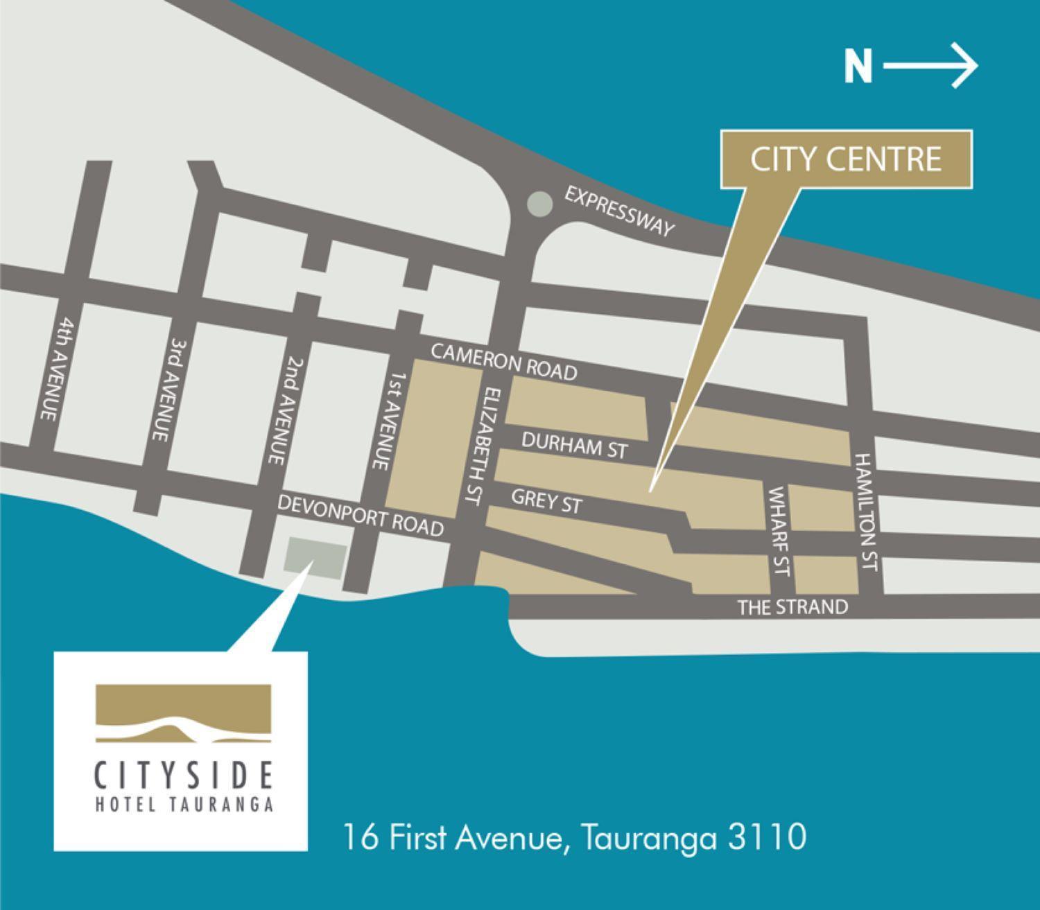 Cityside Hotel Tauranga Dış mekan fotoğraf